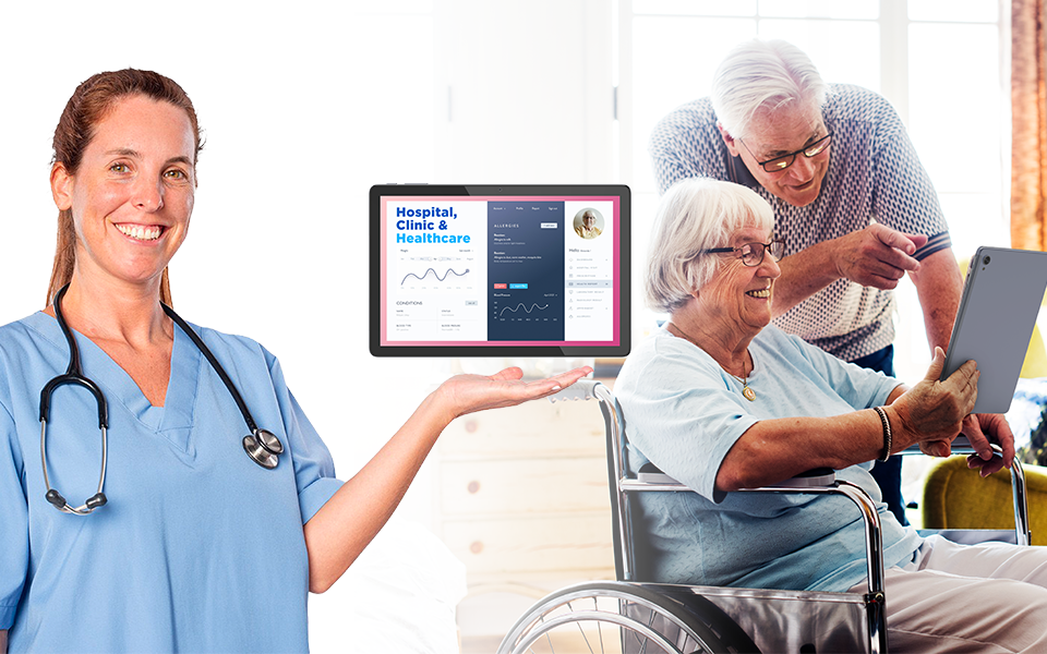 Nurse Call Tablet PC for Senior Care