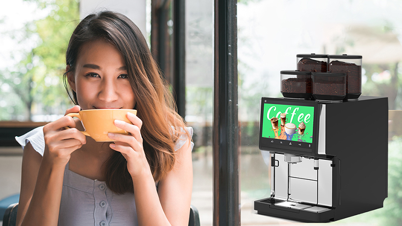 Wi-Fi Android Tablet for Smart Coffee Machine