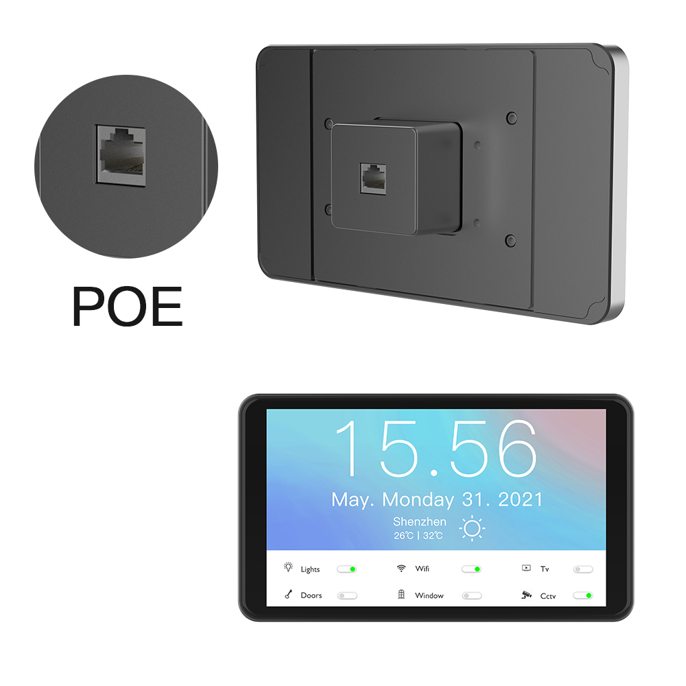 Tablet PC POE RS485 RS232 Smart Home Solution
