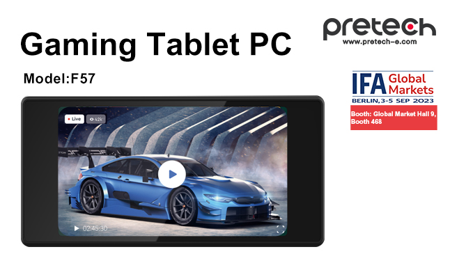 Level Up Your Gaming Tablet PC Experience at IFA 2023 with Pretech