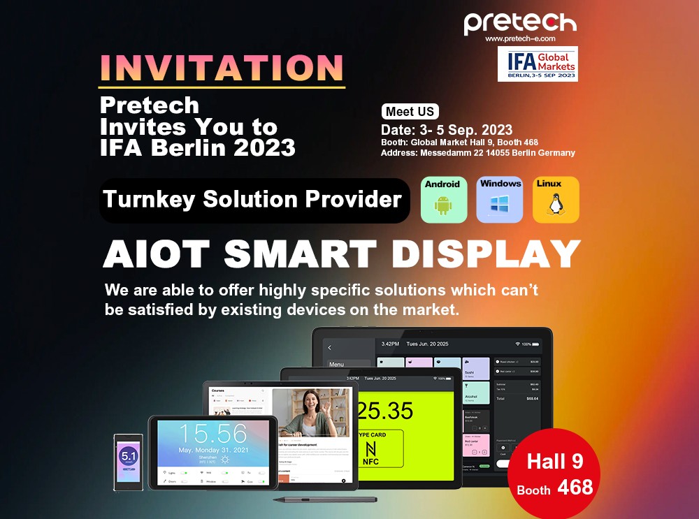 Join Pretech at IFA Berlin 2023