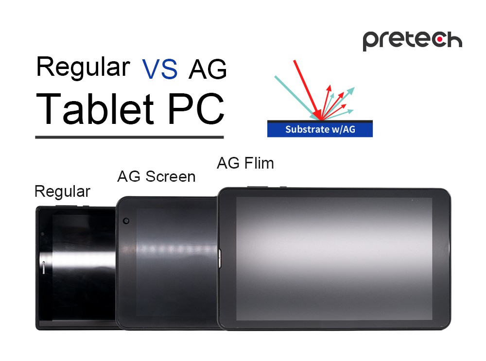 Pretech Offers Customized Tablet PC with AF or AG Solutions
