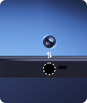 Optional Front Camera or <br> Expansion Port Camera