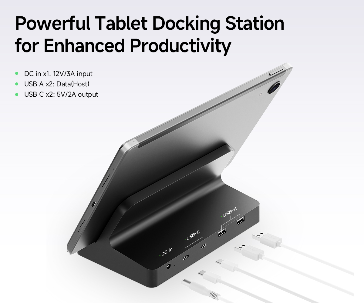 Android Tablets 11-inch Android NFC Tablets with Multiple Ports Dock 4