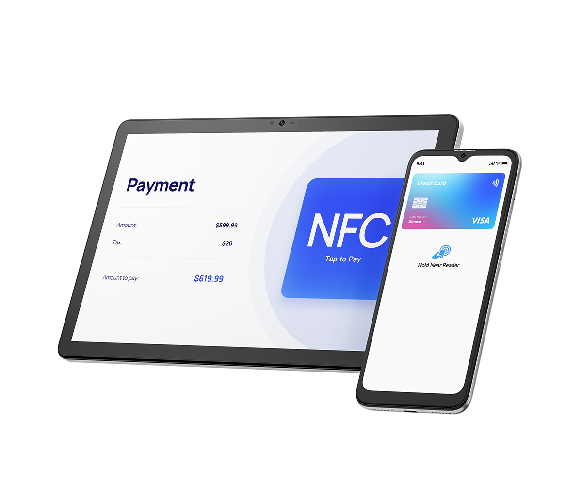 Android Tablets 10.1-inch Android NFC Tablets with Dual USB C Port 2