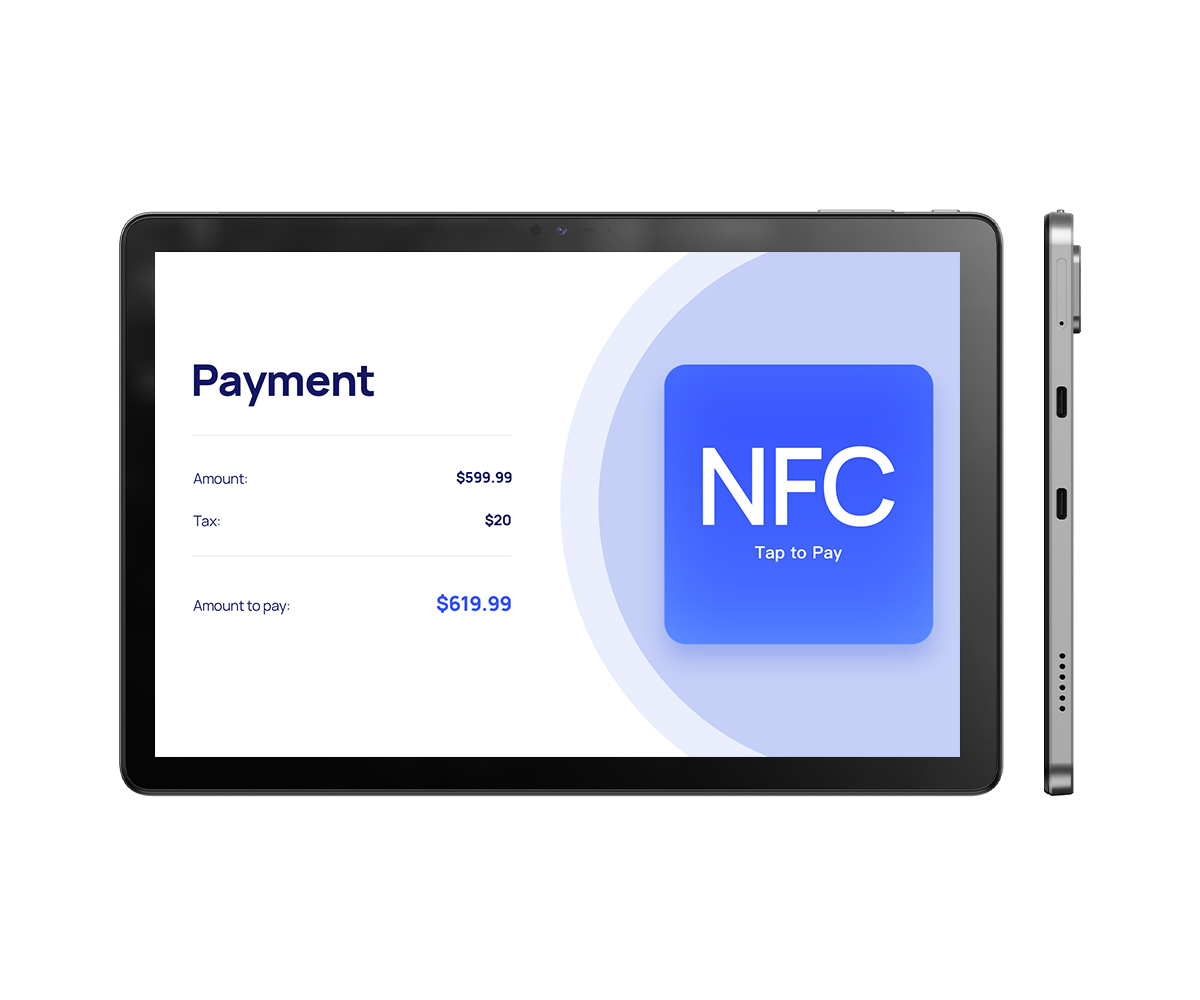 Android Tablets 10.1-inch Android NFC Tablets with Dual USB C Port 4