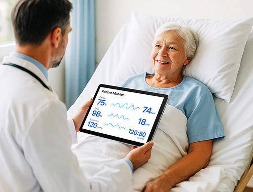 10.1-inch NFC Tablets Android as Health Monitoring Terminals in Healthcare