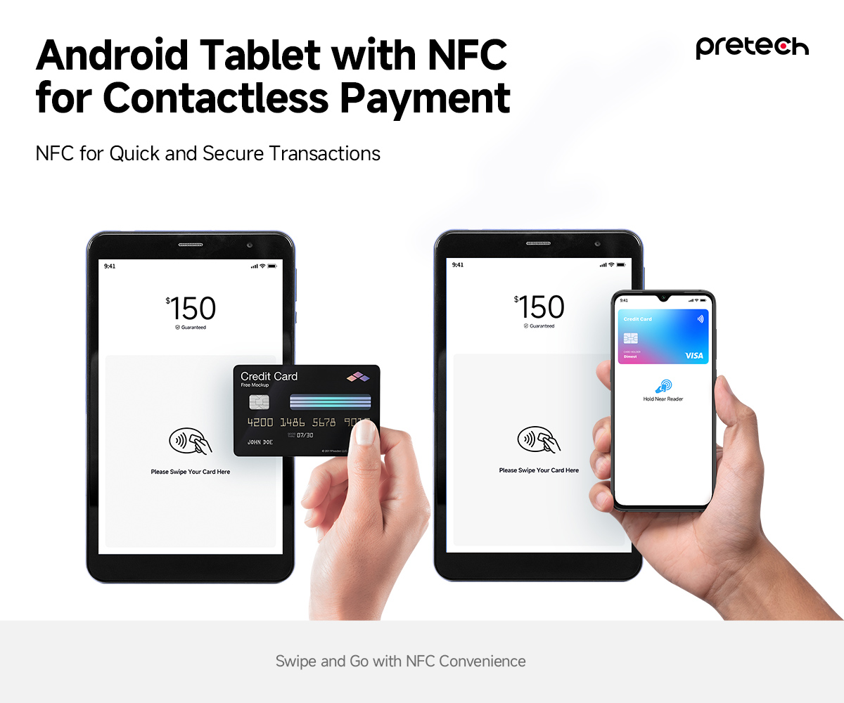 Android Tablets 8-inch NFC Tablet Cost-Effective Entry-Level Solution 4