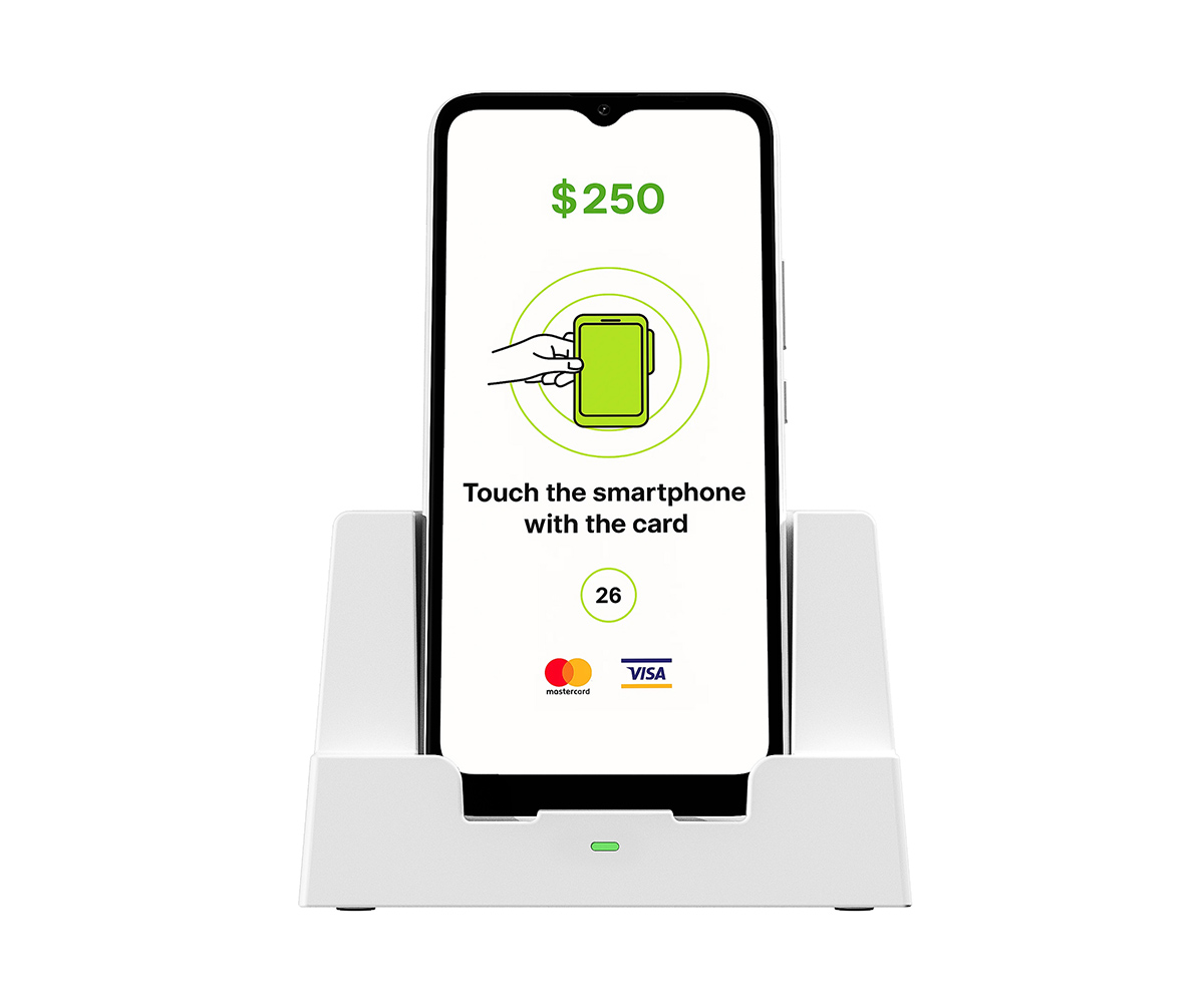 6.5-inch NFC Android Smartphone with Charging Dock