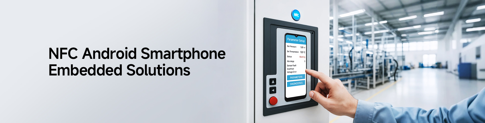 6.5-inch NFC Android Smartphone Embedded Solutions