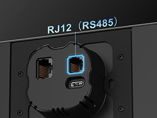 RJ12 Interface with<br>RS485 Function