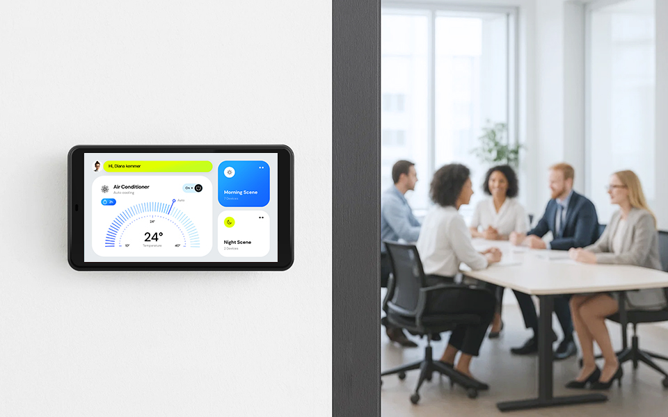 Pretech 5.5inch POE Tablet PC: All-in-One Remote Control Solution
