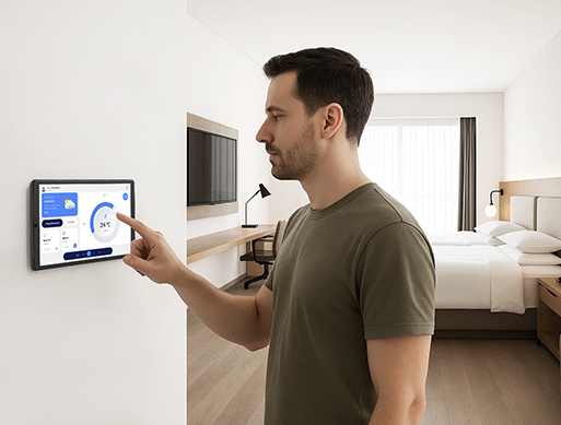 Smart Home/Hotel: Lighting/Air Conditioning/Curtain Control