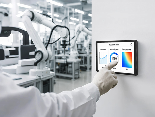 Industrial Automation: Equipment Monitoring, HMI Interaction