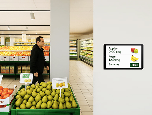 Retail: Advertising Playback, Self-Service Payment