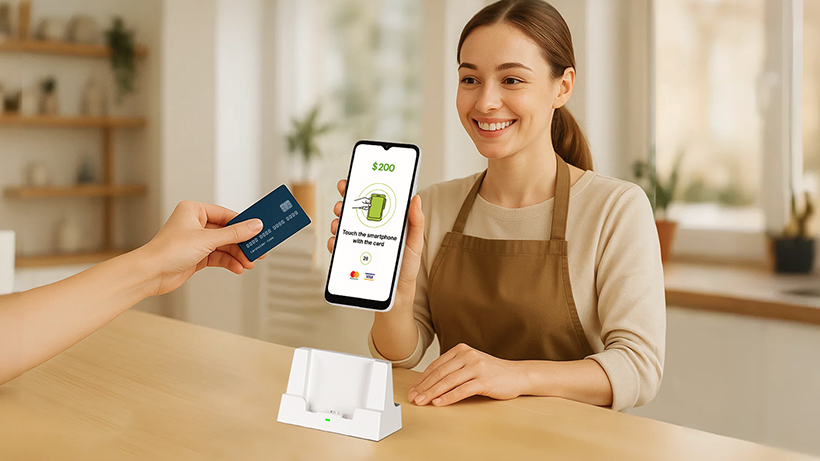 NFC Smartphone with Charging Dock 651GD