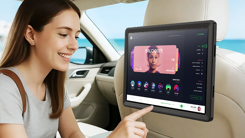 NFC Tablets for Car Rear Seat Entertainment