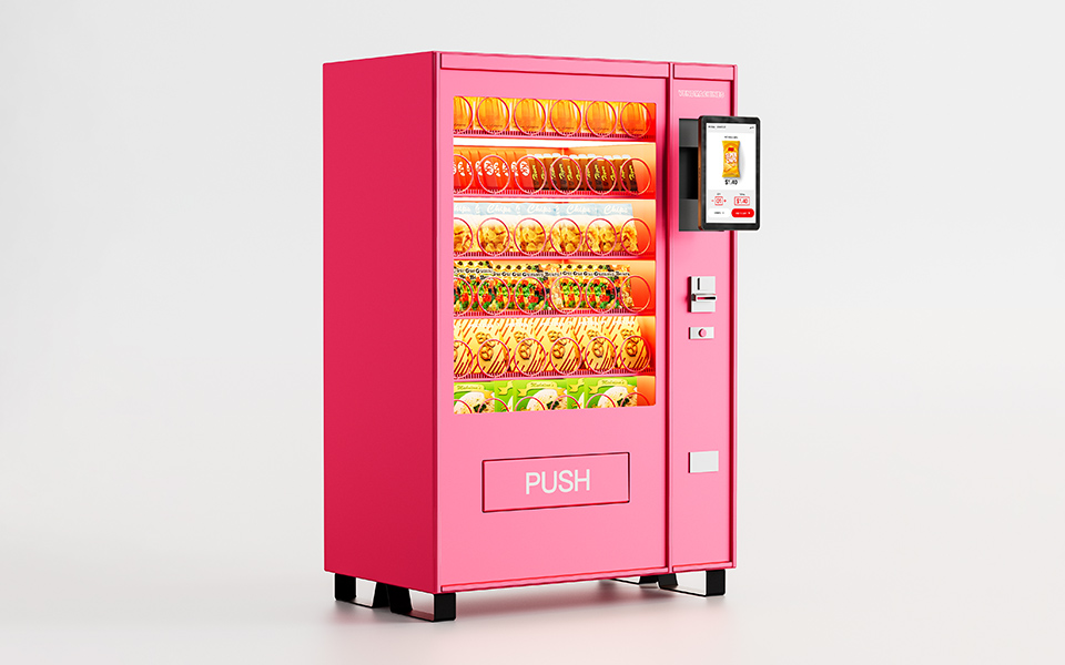 Digital Signage for Vending Machine