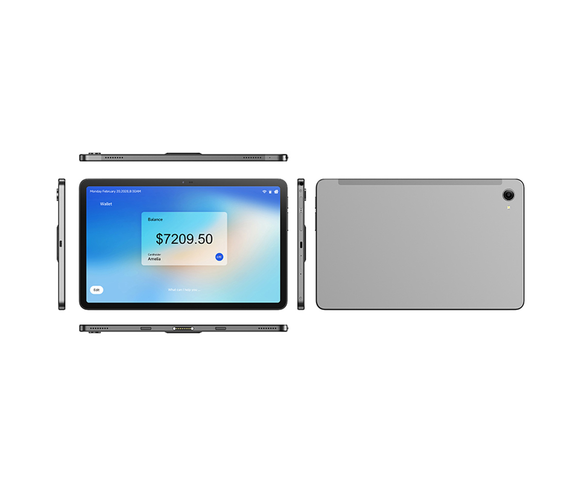 Android Tablets 12-Inch NFC Android Tablet with Desktop Docking Station - Pretech 4
