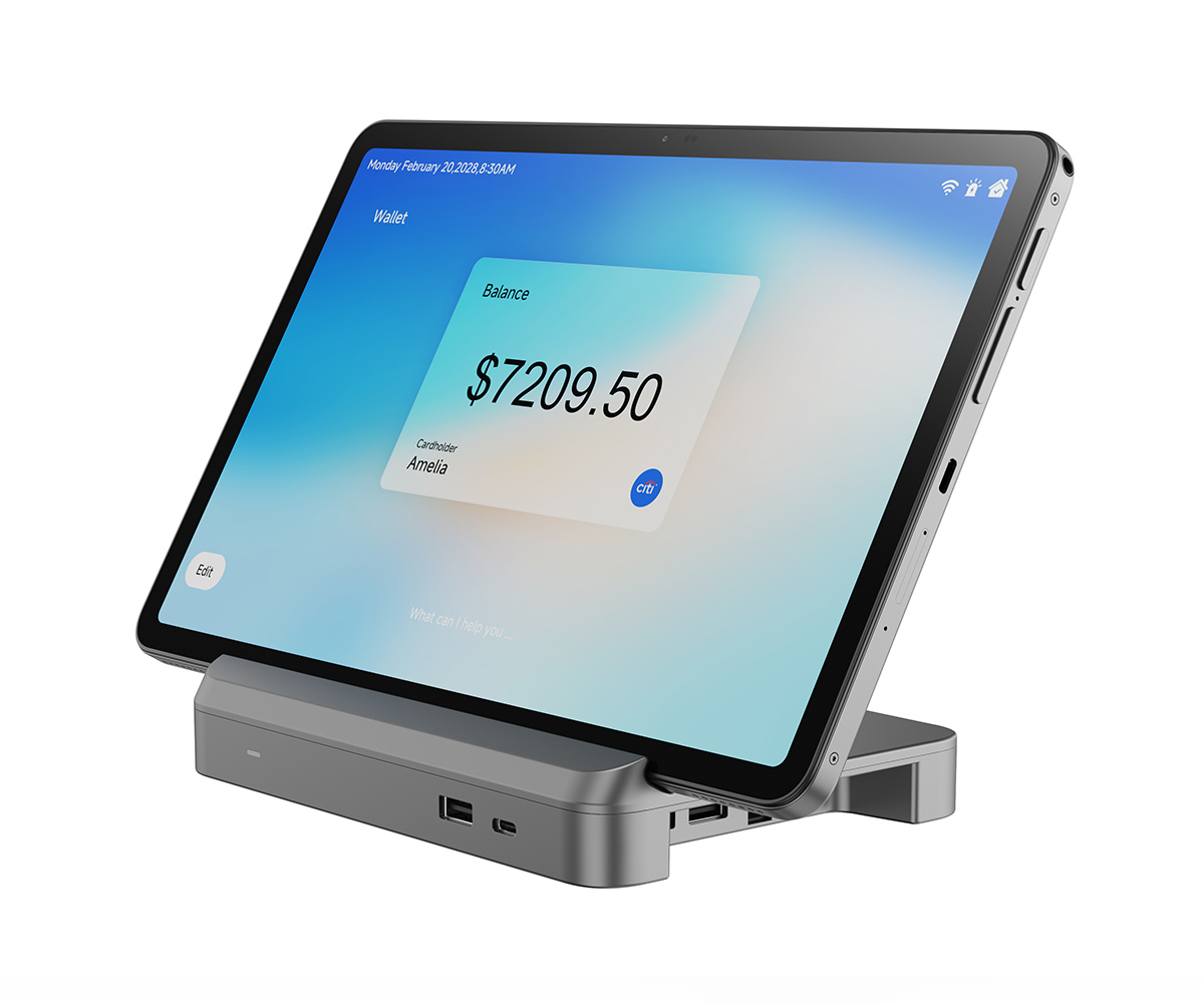 Android Tablets 12-Inch NFC Android Tablet with Desktop Docking Station - Pretech 6