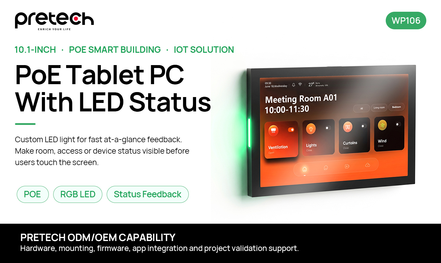 Why B2B Smart Building Buyers Need a Fixed PoE Control Panel
