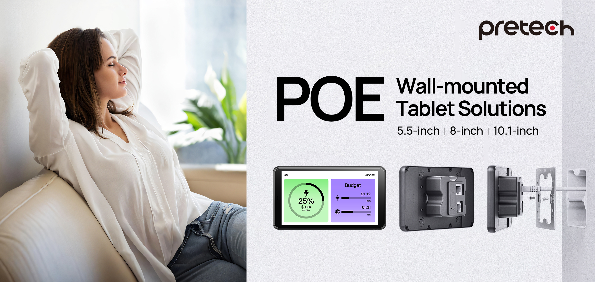 Pretech's POE Tablet PCs: Revolutionizing Smart Automation with Customizable Solutions