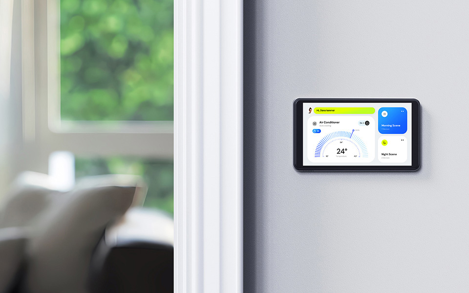 5.5-inch PoE Wall-Mount Tablet for Smart Hotel & Building Control