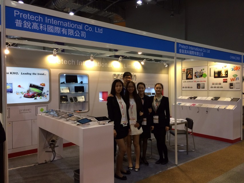 Pretech in Global Sources Mobile Electronics  2014 Spring Show